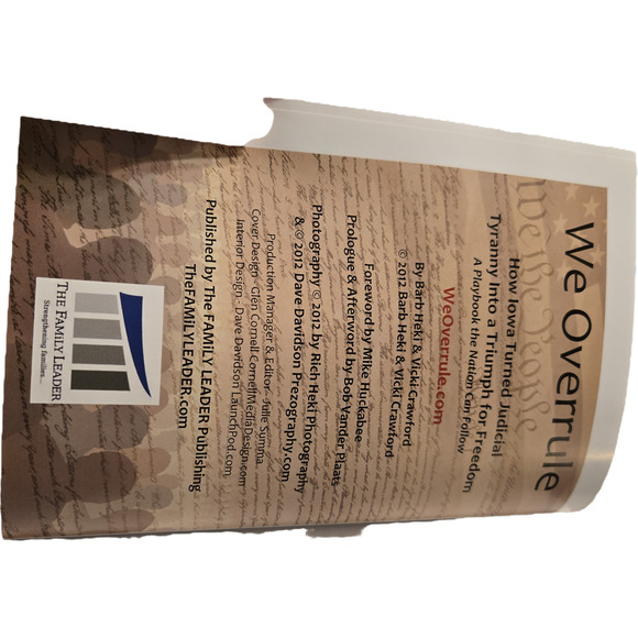 We overrule by Barb Heki & Vicki Crawford family leader publishing *signed* - Picture 7 of 9